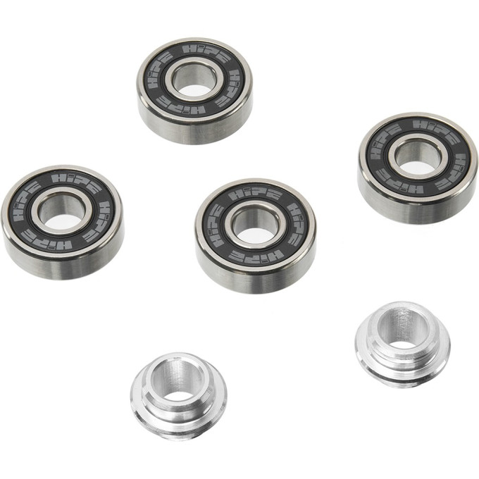 Набор TECH TEAM подшипников 4 шт для самокатов и 2 шайбы Abec-11 W0005317